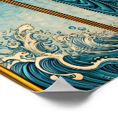 アクアリウス占星術の徴候 ポスター (角)