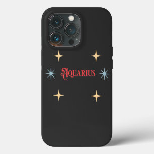 アクアリウス占星術の徴候 iPhone 13 PROケース