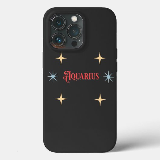 アクアリウス占星術の徴候 Case-Mate iPhoneケース (裏面)