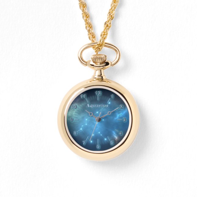 アクアリウス座 腕時計 (正面)