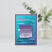 アクアリウス誕生日 ポストカード (スタンド正面)