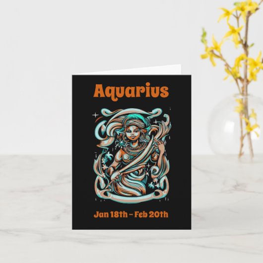 アクアリウス カード (黄色い花)