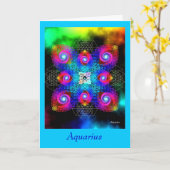 アクアリウス カード (黄色い花)