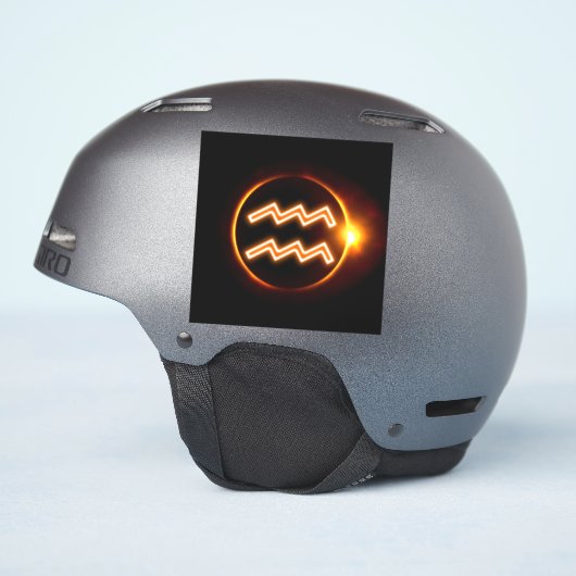 アクアリウス シール (ヘルメット側面)