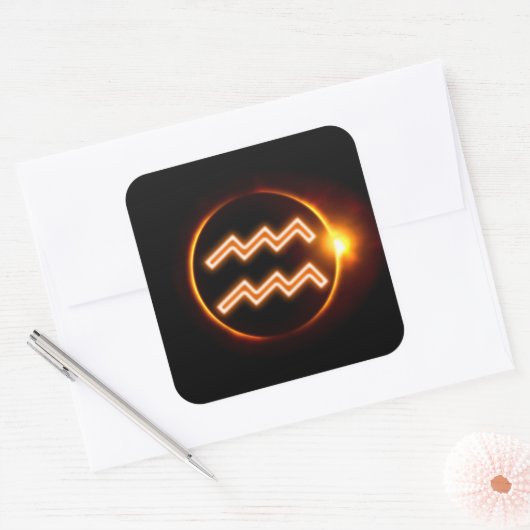 アクアリウス スクエアシール (封筒)