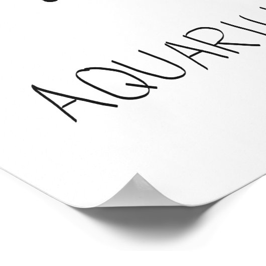 アクアリウス ポスター (角)