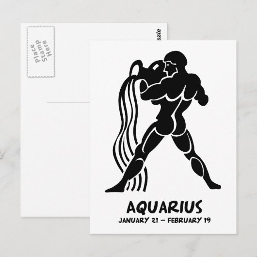 アクアリウス ポストカード (正面/裏面)