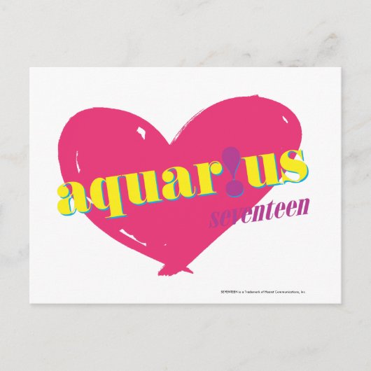 アクアリウス ポストカード (正面)
