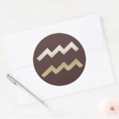 アクアリウス ラウンドシール (封筒)