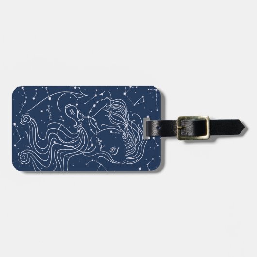 アクアリウス ラゲッジタグ (正面横)