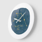 アクアリウス ラージ壁時計 (傾斜)