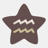 アクアリウス 星シール (正面)
