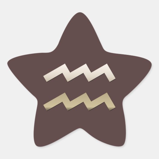 アクアリウス 星シール (正面)