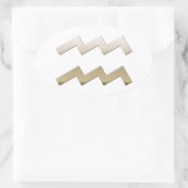 アクアリウス 楕円形シール (バッグ)