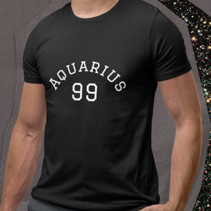 アクアリウス 誕生年Tシャツ Tシャツ