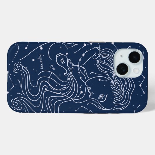 アクアリウス Case-Mate iPhoneケース (裏面 (横))