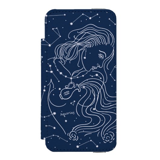 アクアリウス INCIPIO iPhoneウォレットケース (フォリオ 正面)