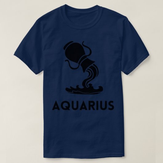 アクアリウス Tシャツ (デザイン正面)