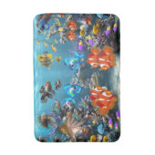 アクアリウムのスタイル バスマット (正面縦)