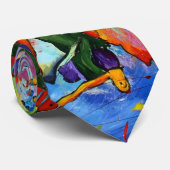 アクアリウムのタイ ネクタイ (ロール)