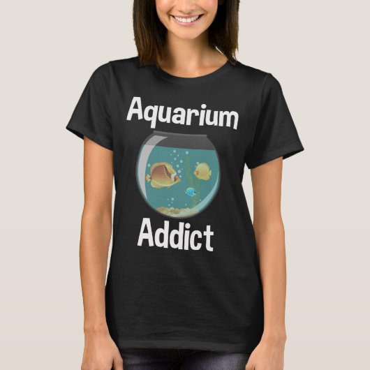 アクアリウムのマニア Tシャツ (正面)