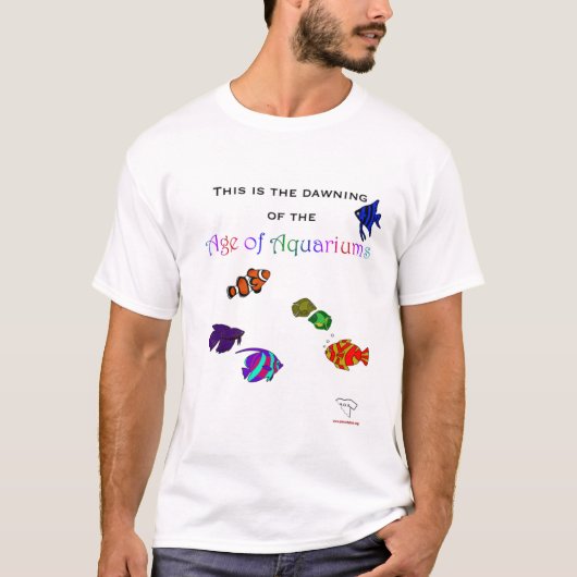 アクアリウムの年齢 Tシャツ (正面)