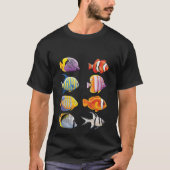 アクアリウムの魚 Tシャツ (正面)