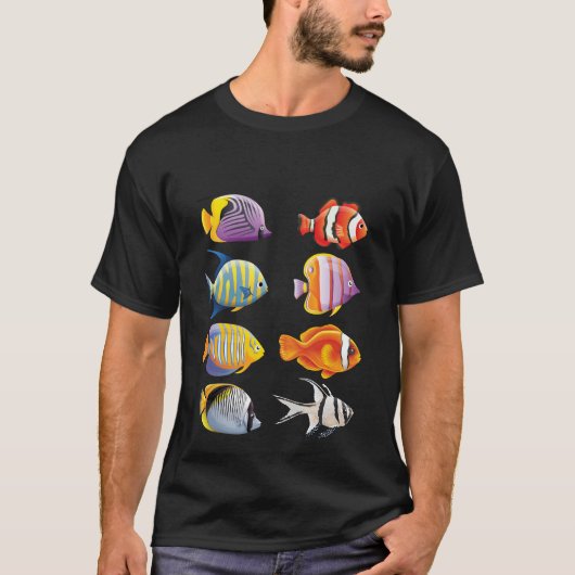 アクアリウムの魚 Tシャツ (正面)