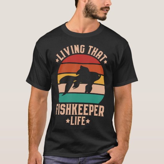 アクアリウムカタツムリ Tシャツ (正面)