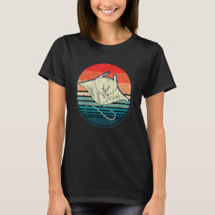 アクアリウムスティングレイ海動物スキューバダイバーマンタ Tシャツ
