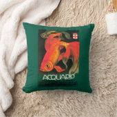 アクアリウム及び市公園の昇進ポスター クッション (ブランケット)