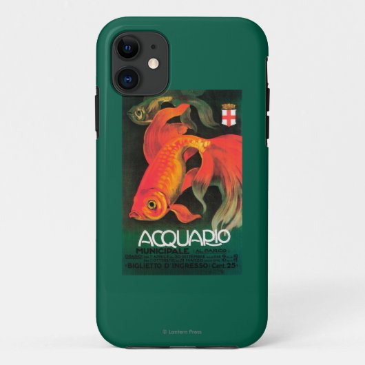 アクアリウム及び市公園の昇進ポスター Case-Mate iPhoneケース (裏面)