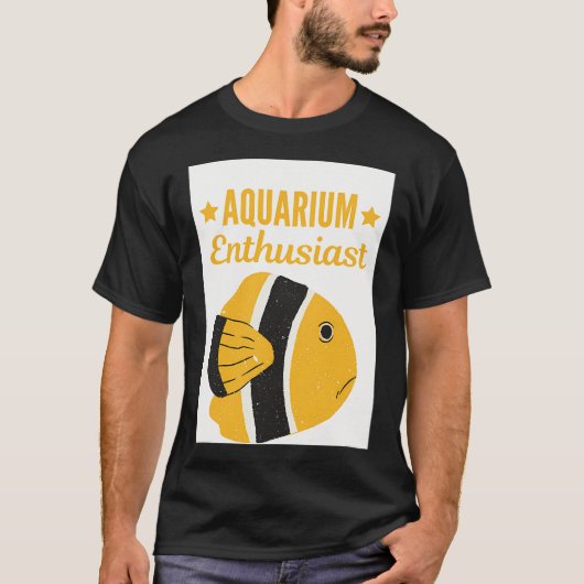 アクアリウム愛好家 Tシャツ (正面)