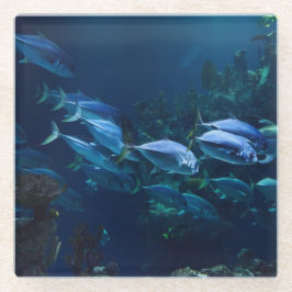 アクアリウム ガラスコースター