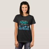 アクアリウム 海水魚 Tシャツ (正面フル)