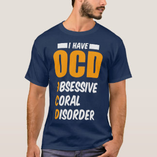 アクアリウムOCD強迫性サンゴ障害Gif Tシャツ