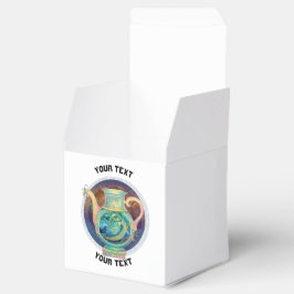 アクアリパーソナライズされたウス〔占星術の〕十二宮図標識 フェイバーボックス