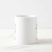 アクアリパーソナライズされたウス〔占星術の〕十二宮図誕生日ギフト コーヒーマグカップ (中央)
