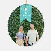 アクアリボン |休日の写真 セラミックオーナメント (左)