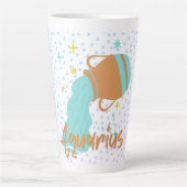 アクアリモダンウス水受け〔占星術の〕十二宮図 カフェラテマグ (正面)