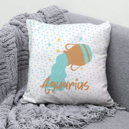 アクアリモダンウス水受け〔占星術の〕十二宮図 クッション