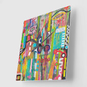 アクアルング壁時計 スクエア壁時計 (傾斜)