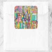 アクアルンステッカー スクエアシール (バッグ)