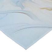 アクアレエレガントルフローラ開花水彩 テーブルクロス (アングル)