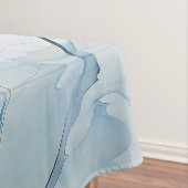 アクアレエレガントルフローラ開花水彩 テーブルクロス (インサイチュ)