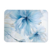 アクアレエレガントルフローラ開花水彩 マグネット (横)