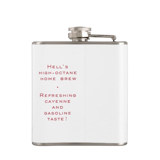 アクアレジアフラスコ – 白い背景 フラスク (裏面)