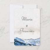 アクアレラデモンタニャブルモサアズールレセルバラフェハ セーブザデート (裏面)