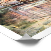 アクアレルイタリアレイクコモヴィラプリニ ポスター (角)