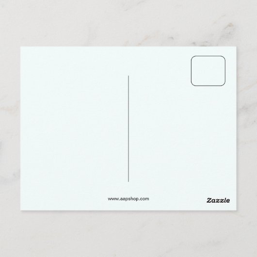 アクアレルウォーターカラーアマルフィサルエルノ湾 ポストカード (裏面)